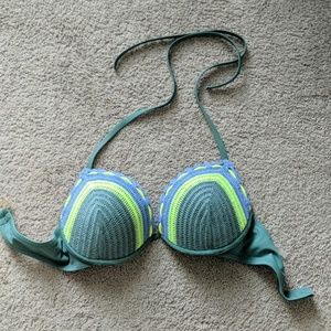 Sand & Shore embroidered bikini top